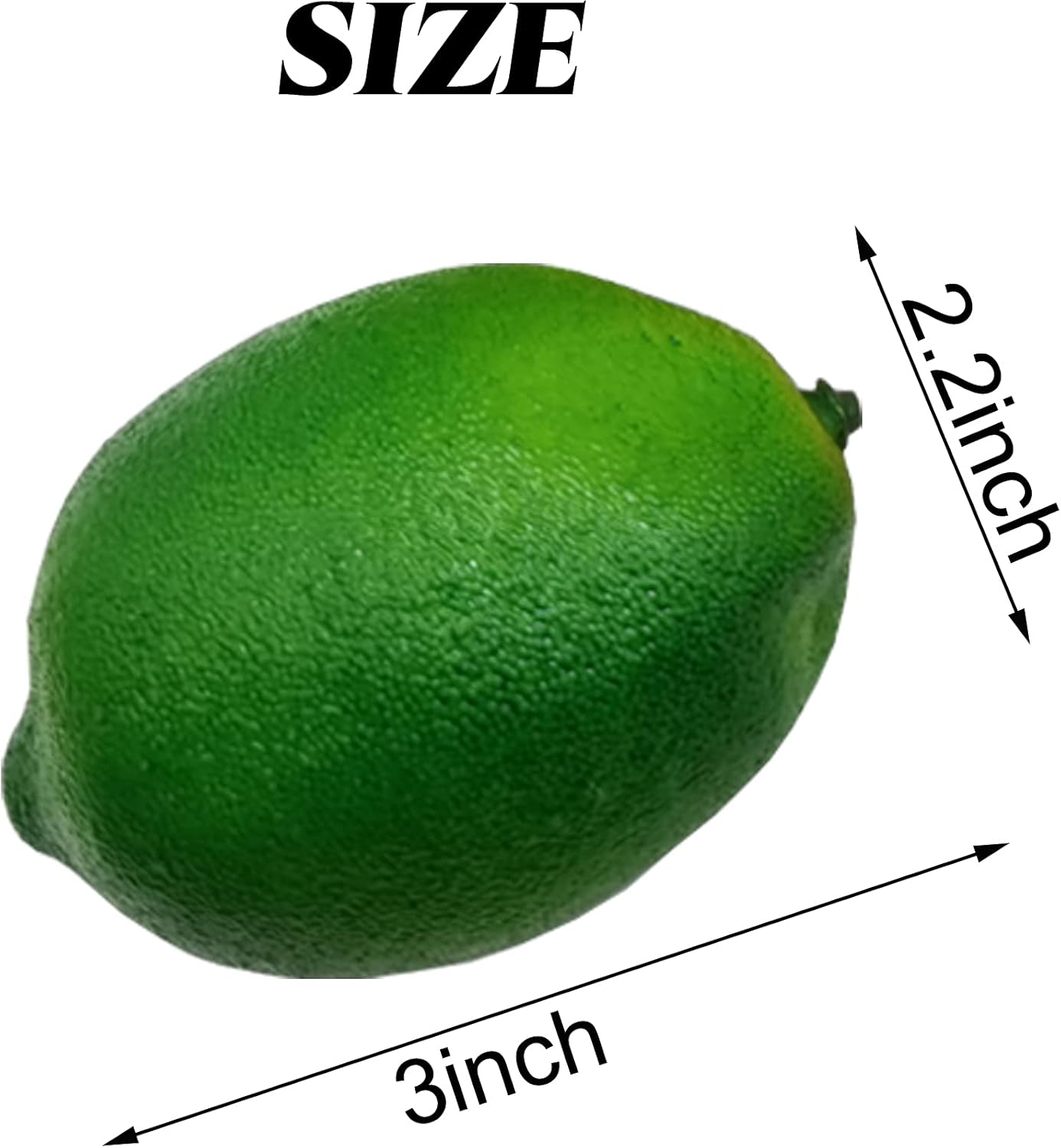 TIHOOD 30PCS Artificial Green Lemons for Decor