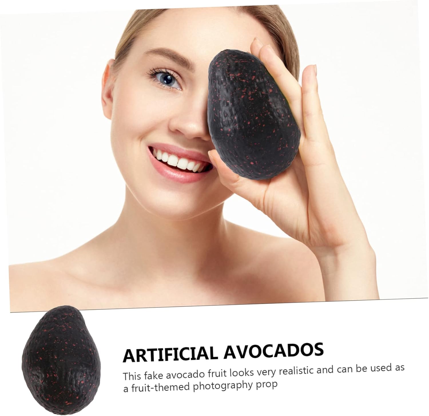 GLEAVI 6 Pcs Realistic Artificial Avocado Decorative Props
