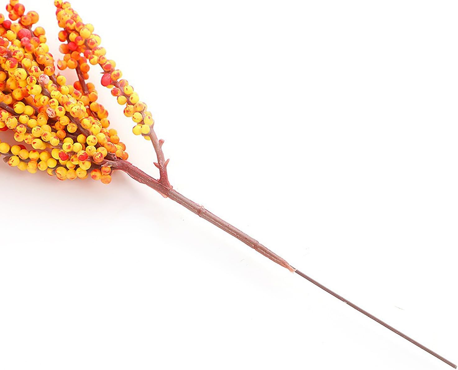 10 PCS Artificial Red Berry Stems for Holiday Decor