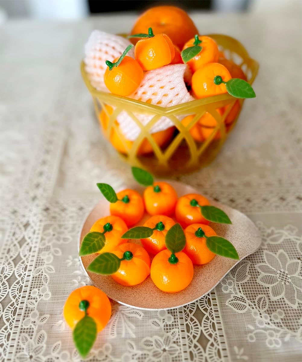 20pcs Realistic Artificial Orange Decorative