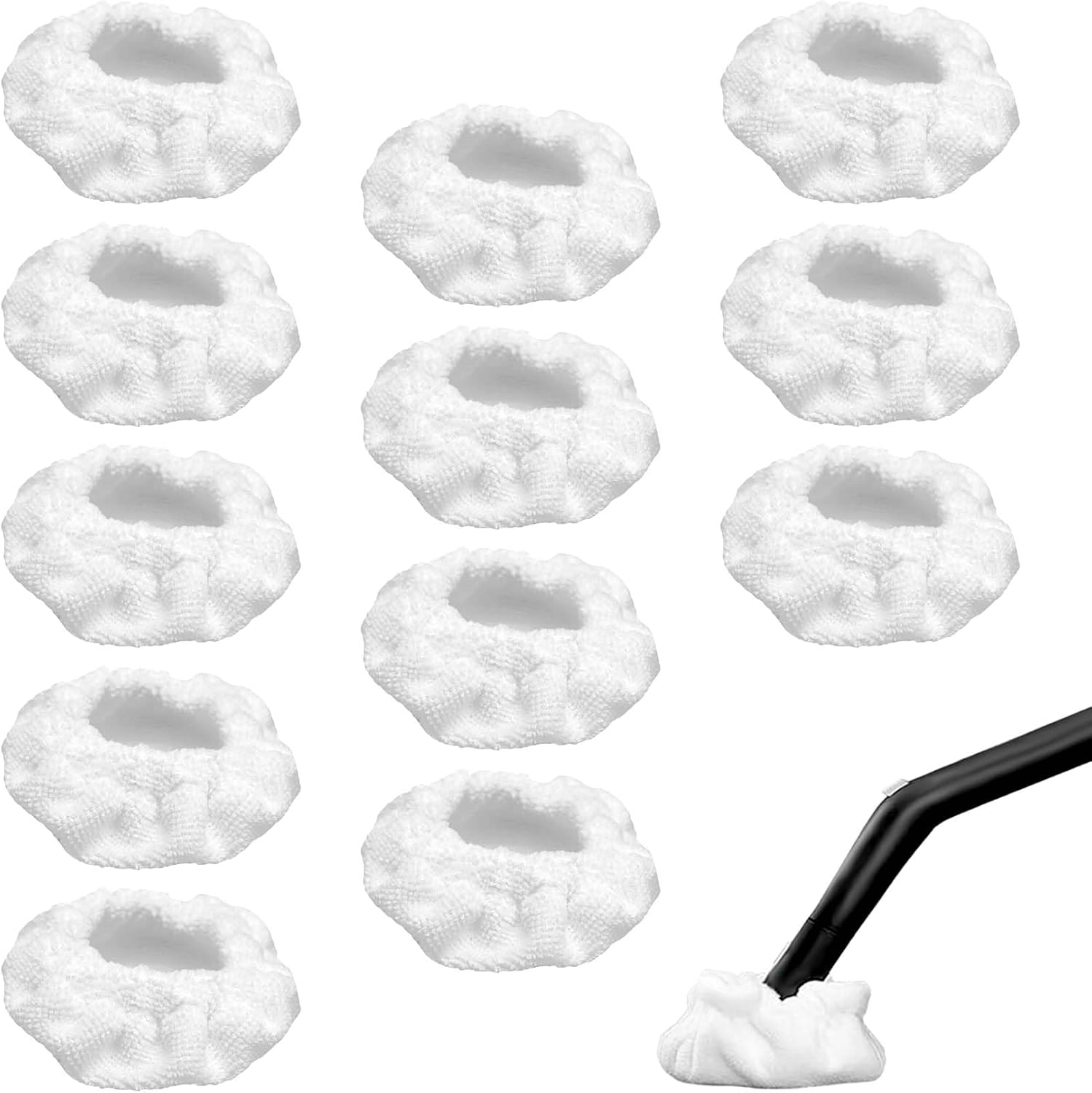 12 Pack Steam Cleaning Pads for Dupray Steam Cleaners