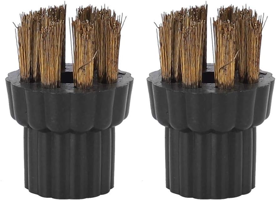 Brass Brush Head Replacement for Steam Mop X5 2Pcs