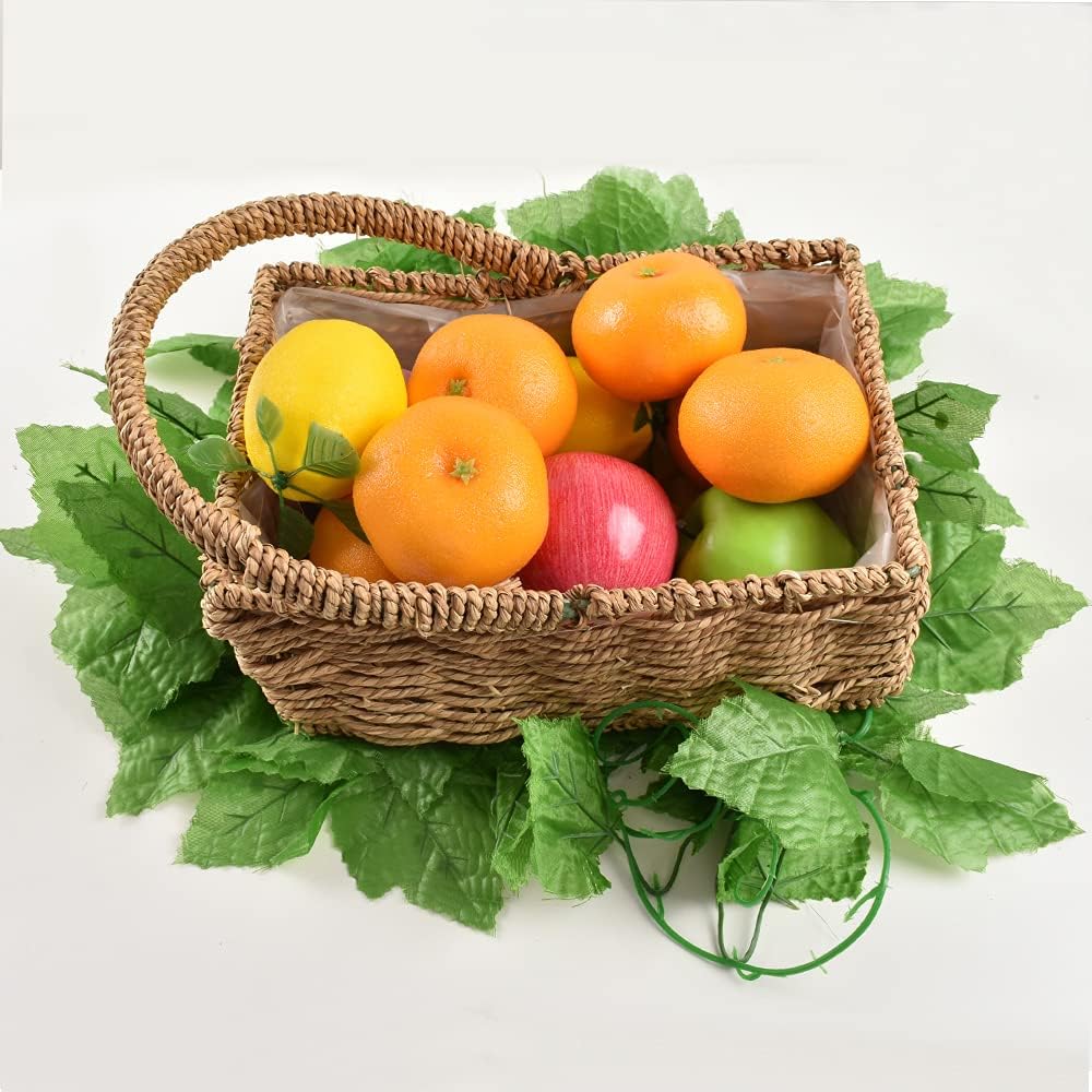 6 Piece Artificial Orange Set Realistic for Home and Parties
