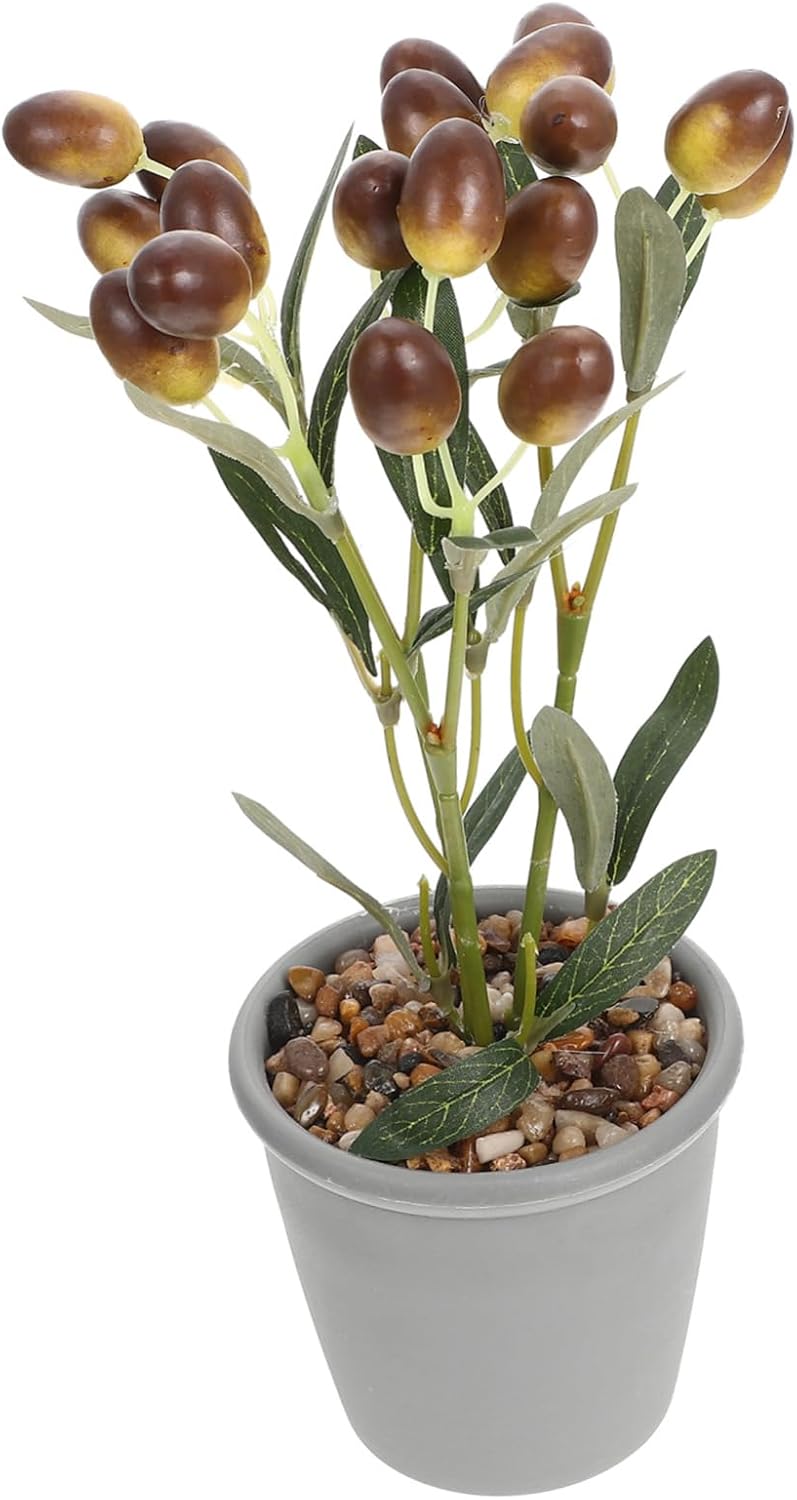 Lifelike Artificial Fruit Bonsai for Home Office Decor
