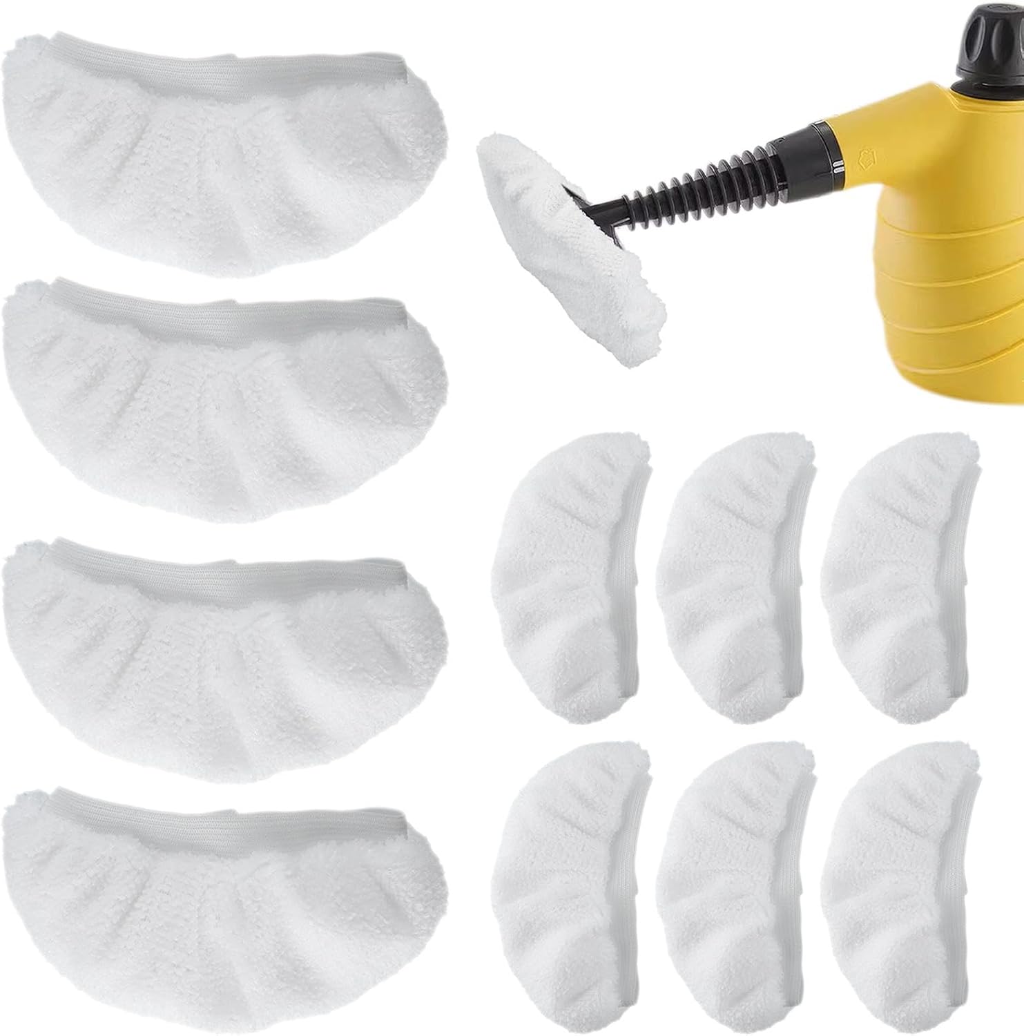 10pcs Universal Microfiber Cloths for Steam Cleaner