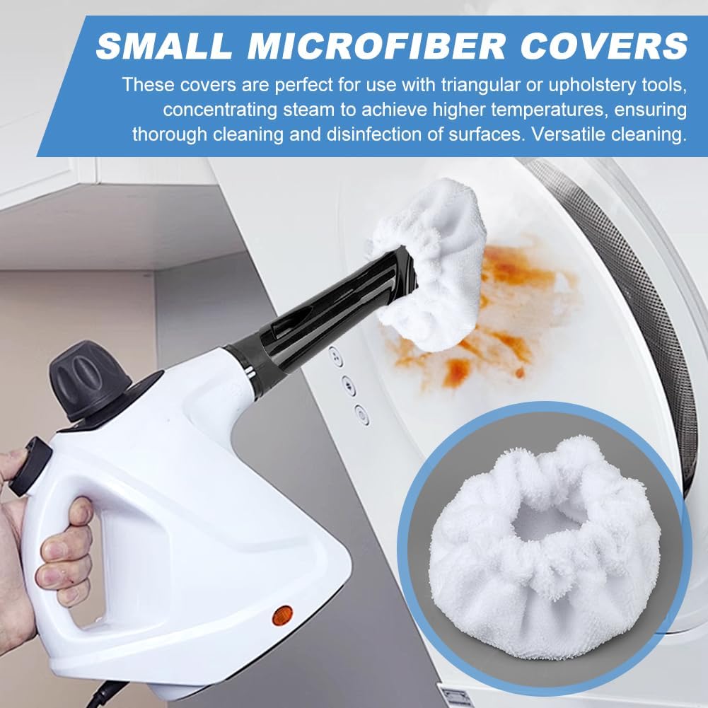 LVOERTUIG Steam Mop Pads for Handheld Steam Cleaner 10pcs