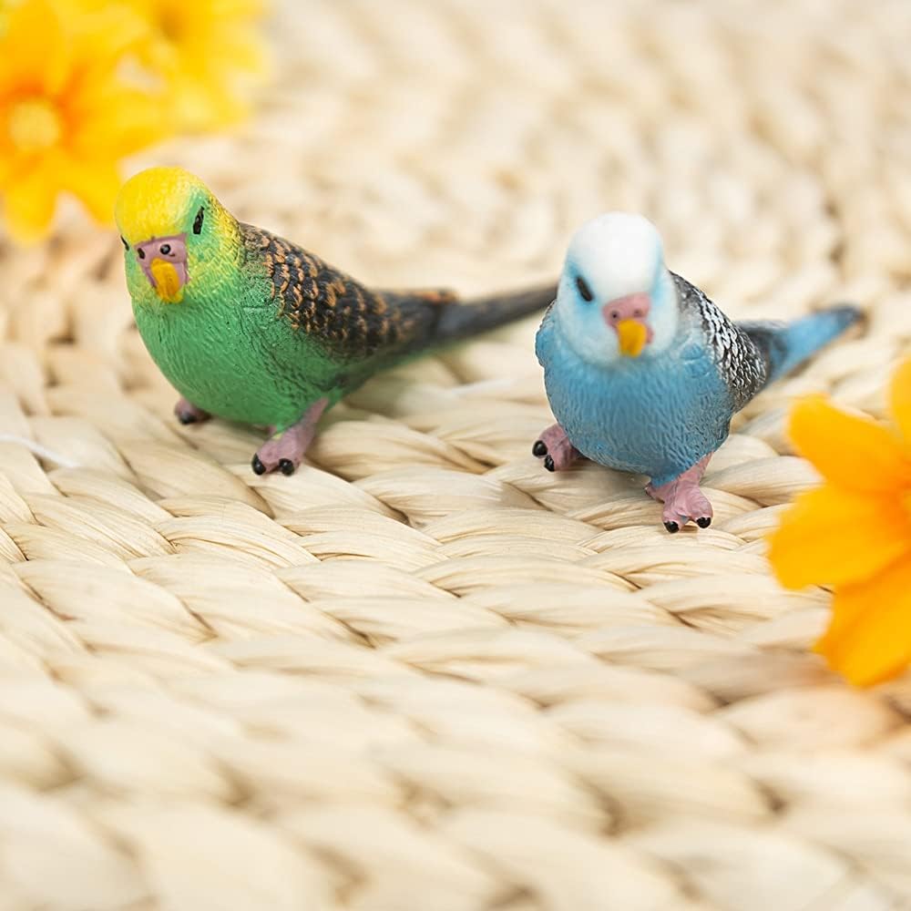 Simulation Parrot Miniature Ornament Artificial Bird