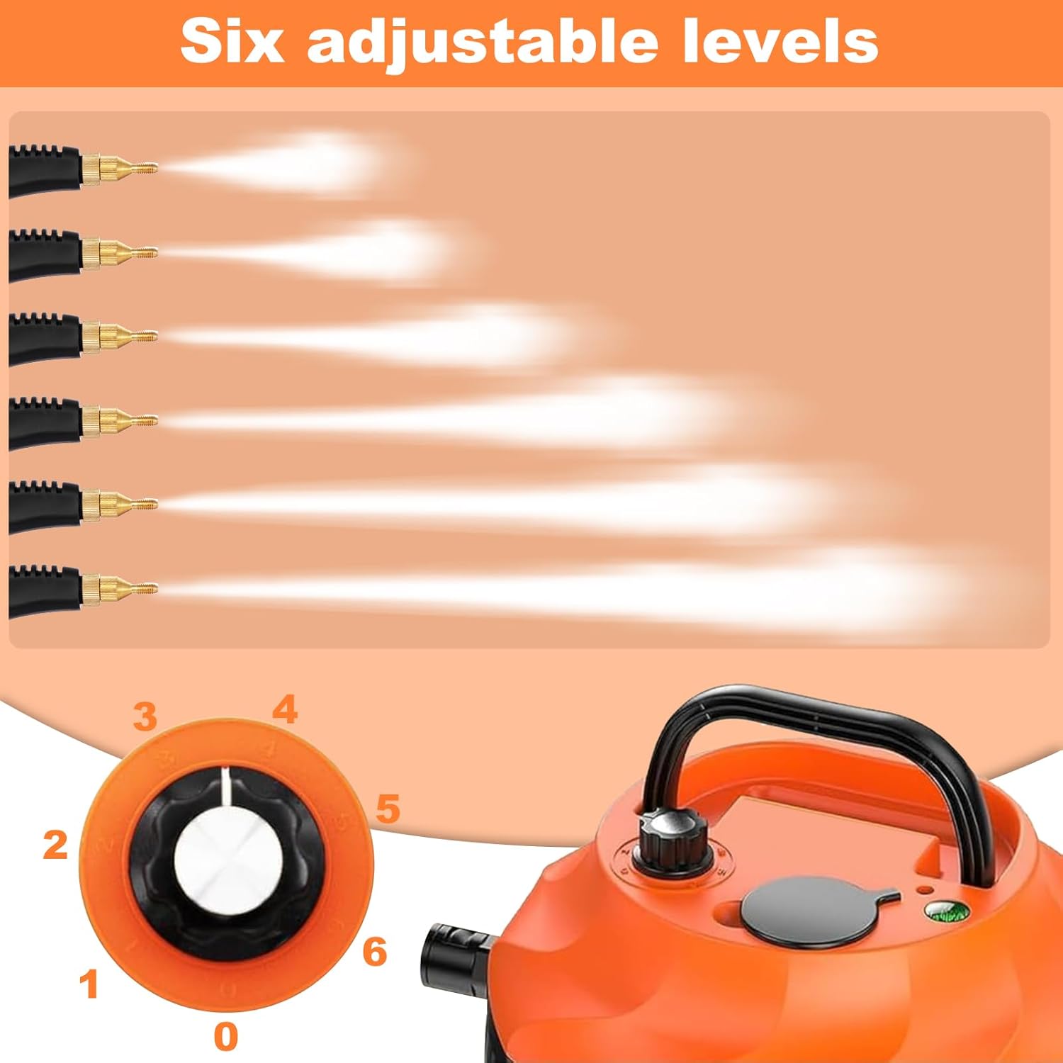 LeadGoods Pressurized Handheld Steam Cleaner