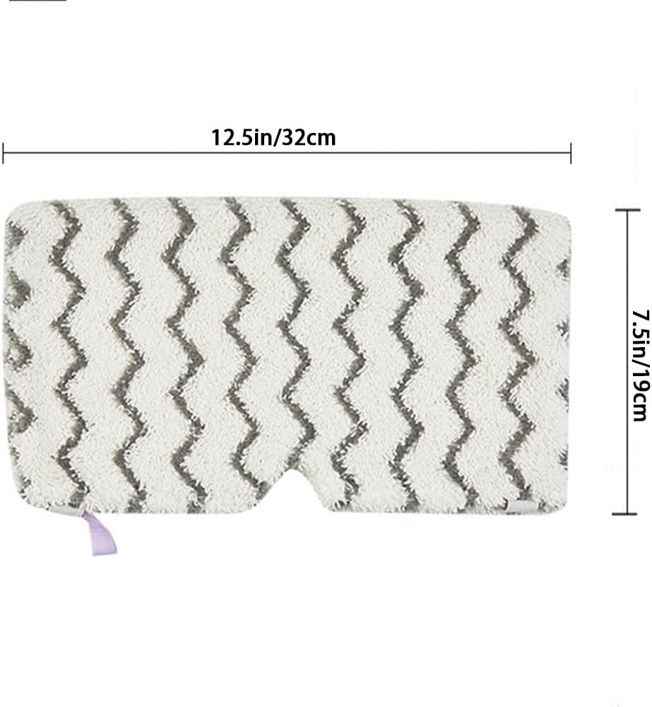 2 Pack Steam Mop Replacement Pads for Shark Steam Mop S3500 Series