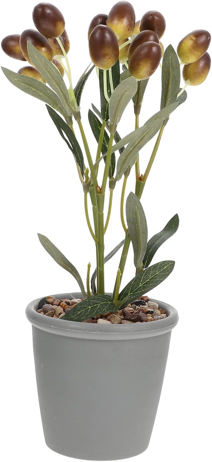 Cabilock Realistic Artificial Fruit Bonsai Decor