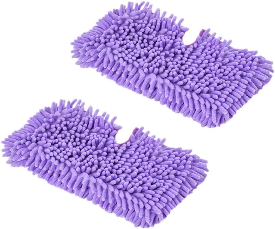 2 Pcs Washable Microfiber Mop Pads for Shark Steam Mops