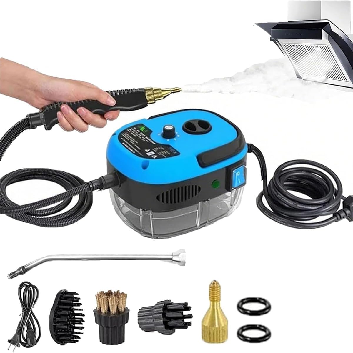 2500W High-Temp Steam Cleaner 10 In 1 Handheld Machine