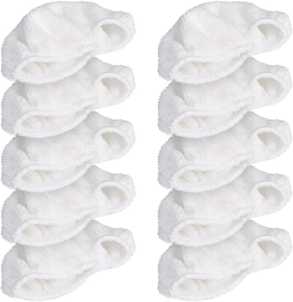 Navaris Microfiber Pads - 10 Pack for Steam Cleaner 49454