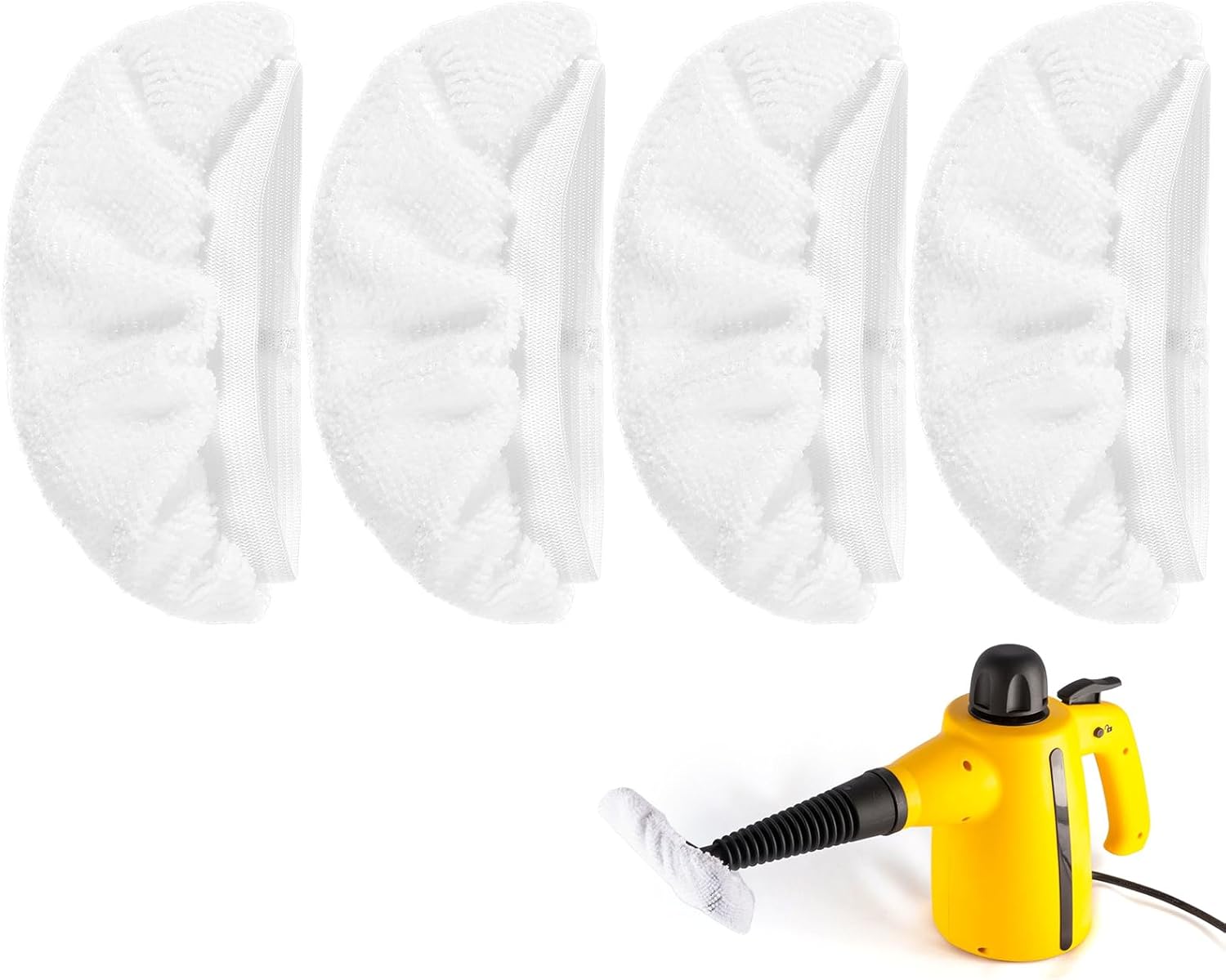 4 PCS Steam Cleaner Attachments - Reusable for Dupray Pursteam Comfortday