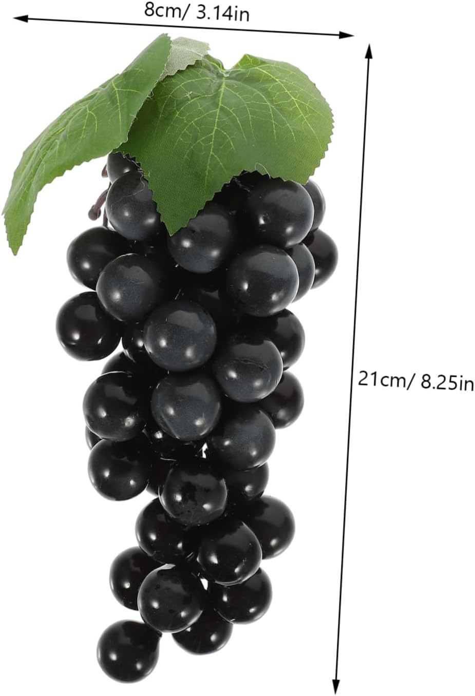 Realistic Artificial Grape String Decor Model
