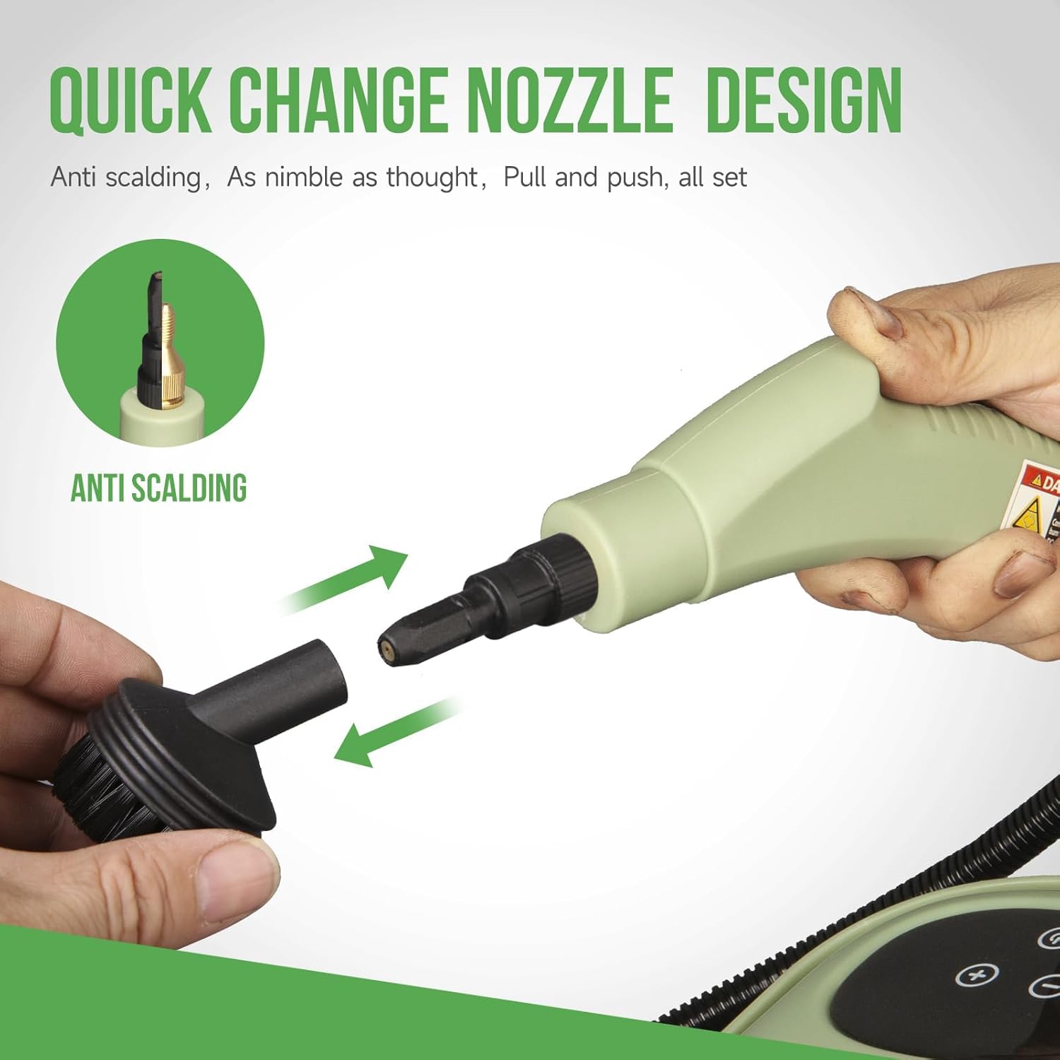 Samilore Handheld Steam Cleaner HD-1701 Plus 1600W Power