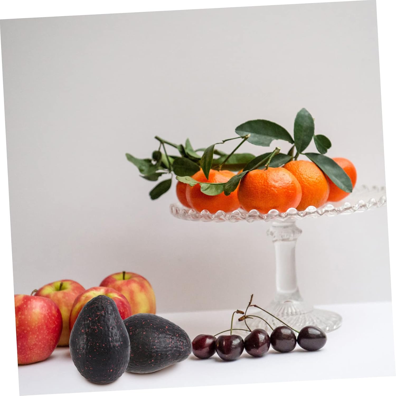 Zerodeko 6 Pcs Artificial Avocado Fruit Model