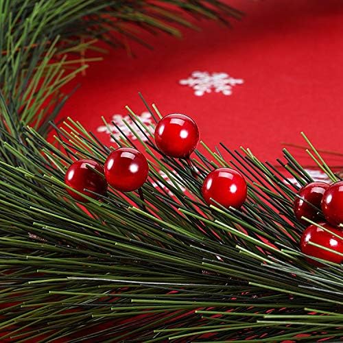 BBTO Artificial Holly Berries 100 Piece Wine Red