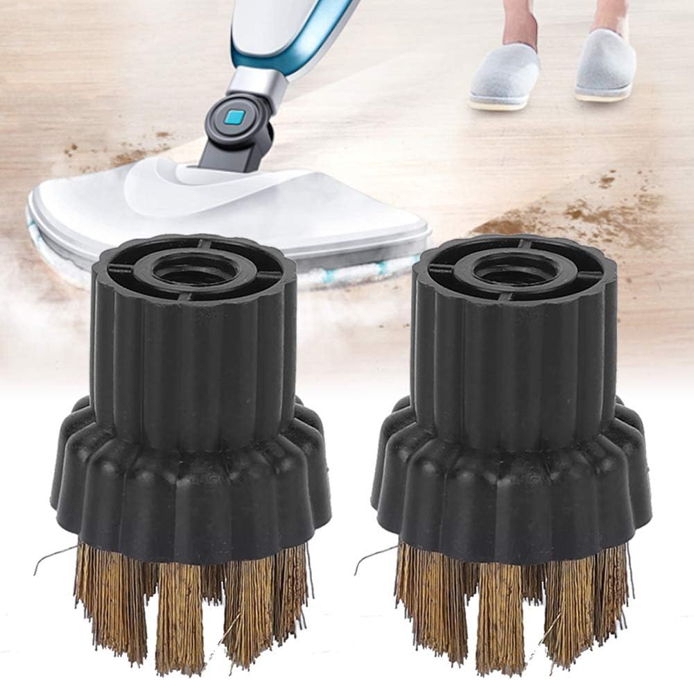 Jeffergarden Brass Brush Replacement for H2O Steam Cleaner and Steam Mop