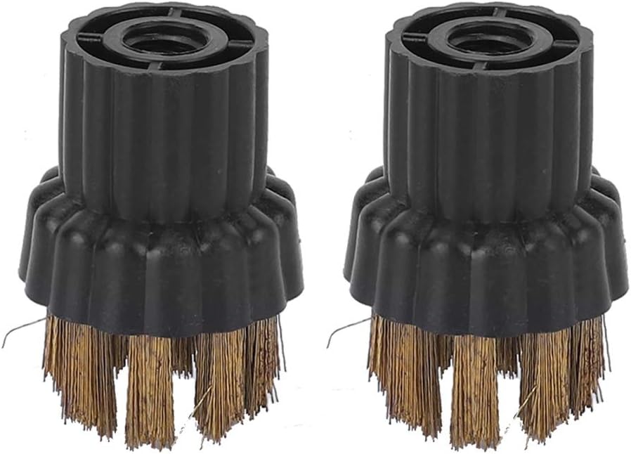 Jeffergarden Brass Brush Replacement for H2O Steam Cleaner and Steam Mop