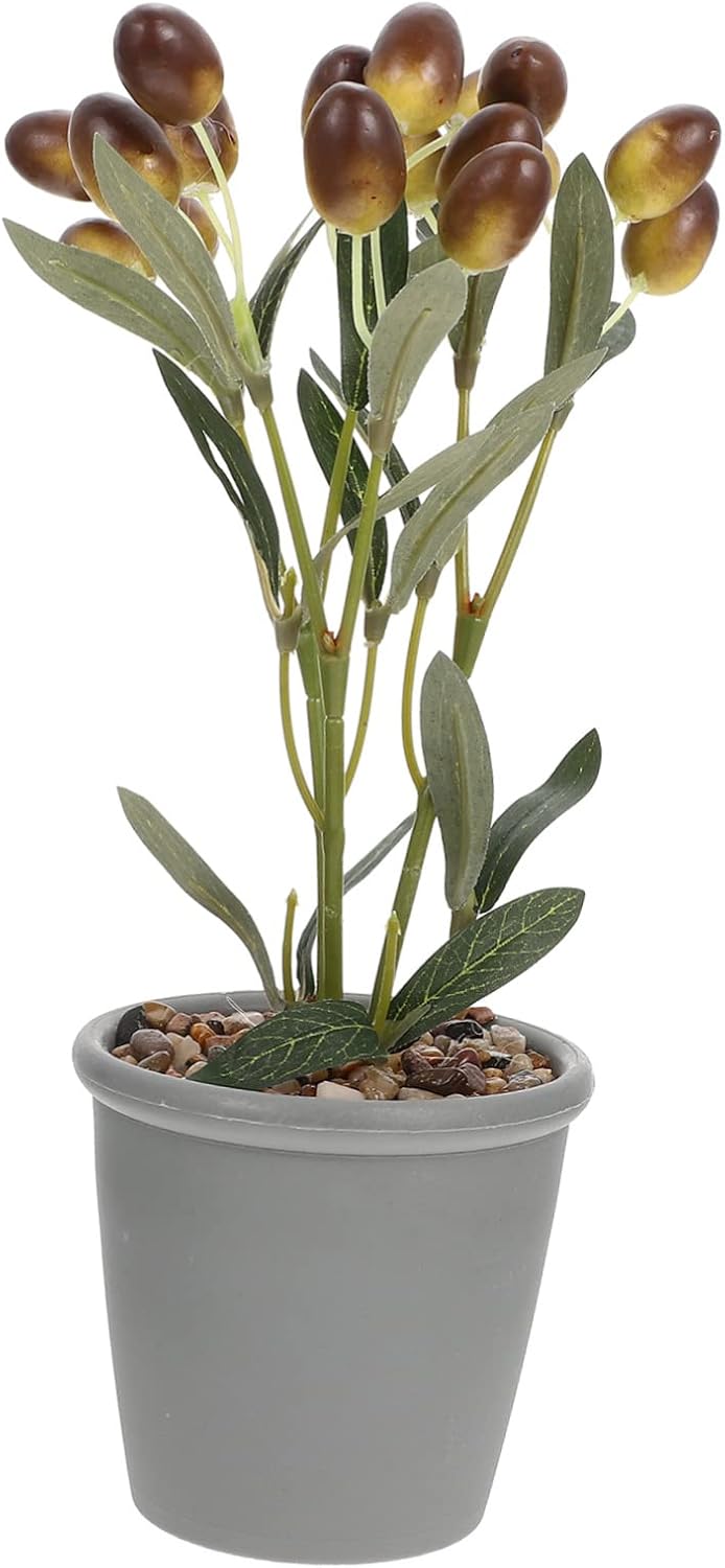 Realistic Artificial Fruit Bonsai Pot Decor