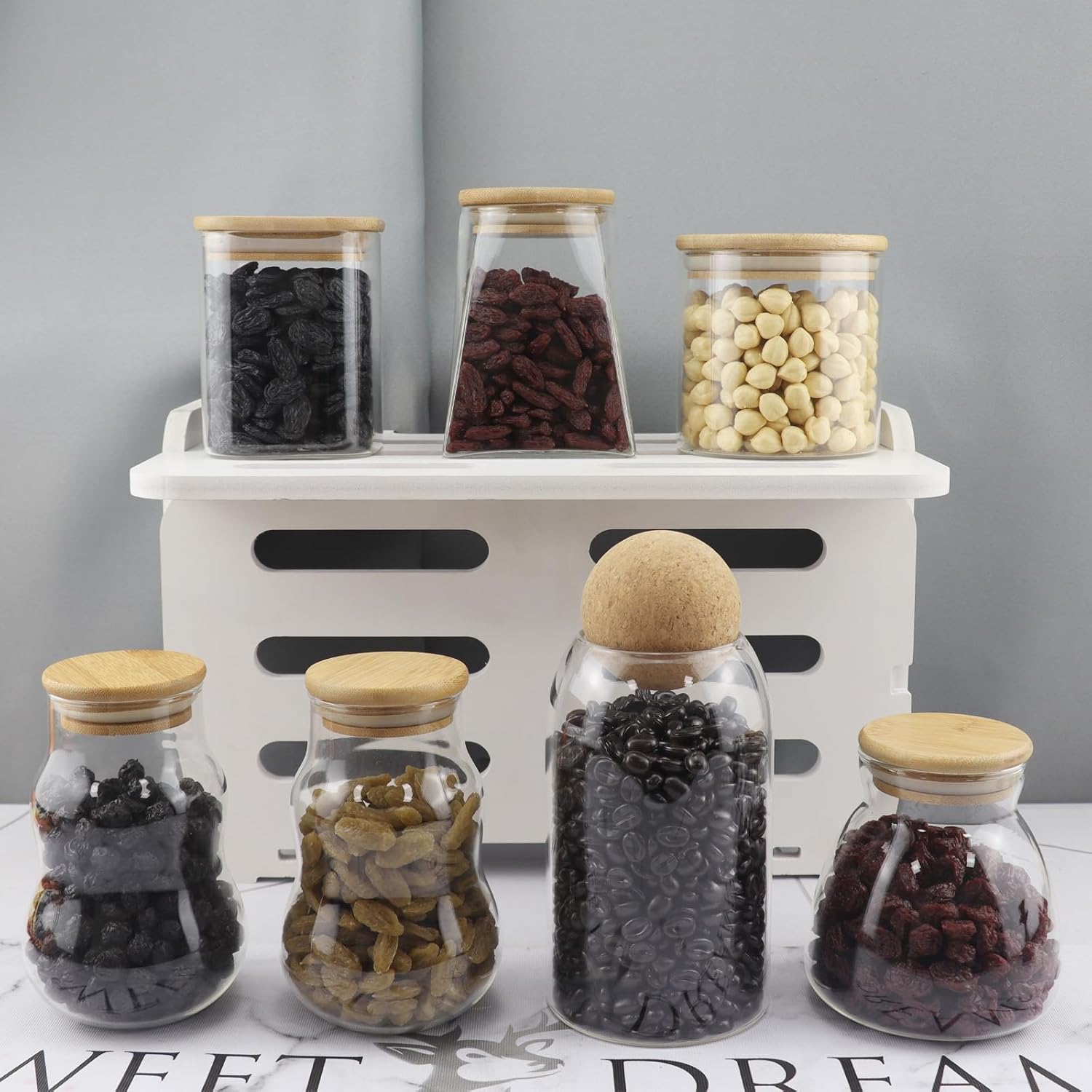 Artificial Coffee Beans 500g 1500Pcs for Home Kitchen Decor