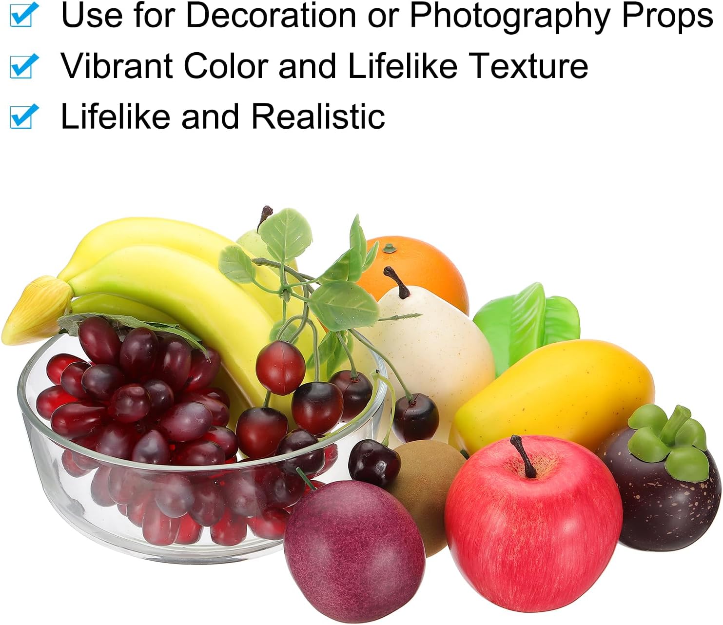 PATIKIL 2 Pcs Artificial Cherry Tomato for Home Decoration