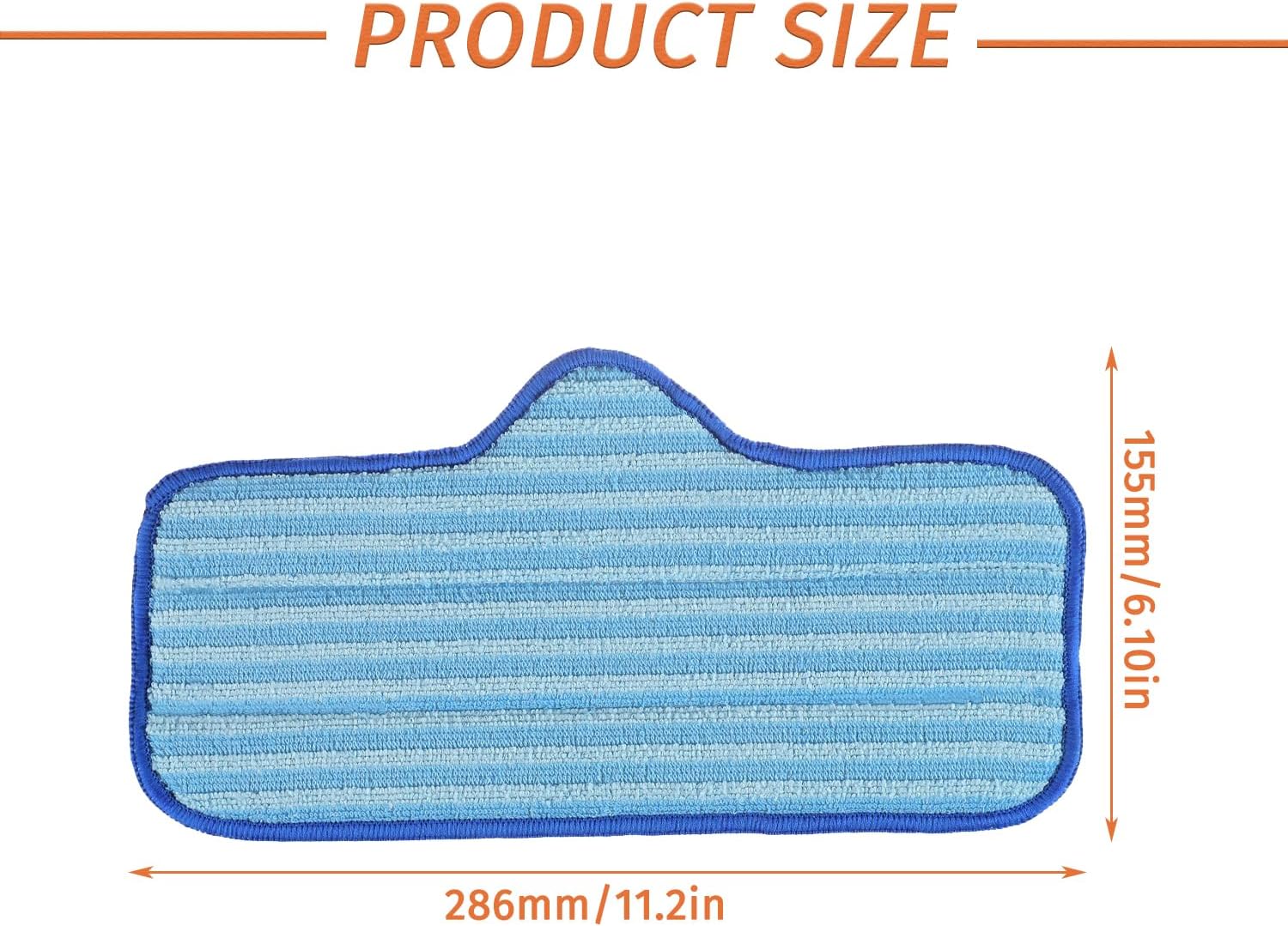 Microfiber Mop Pads for Dupray Neat Steam Cleaner Reusable and Machine Washable