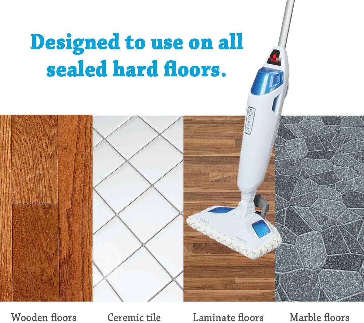ConPus 2 Pack Steam Mop Pads for Bissell 1940 Series