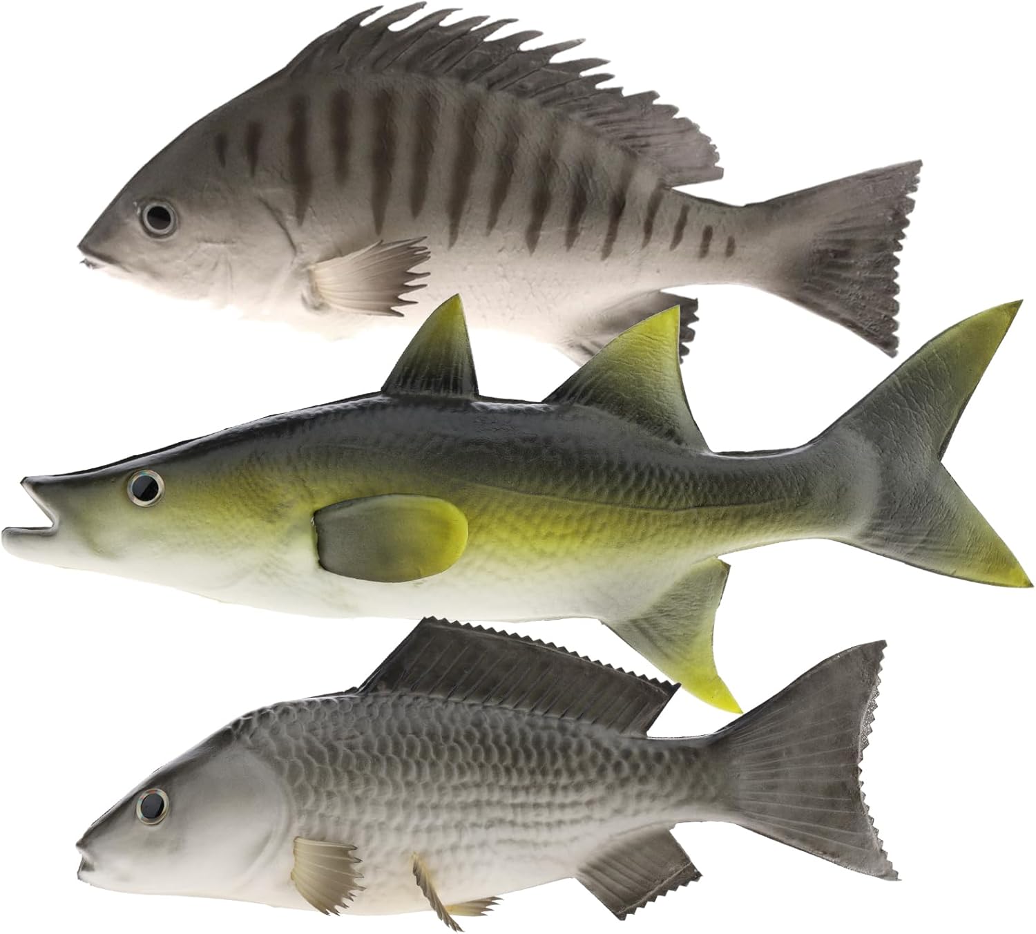 Gresorth 3 Pack Artificial Fish Decoration