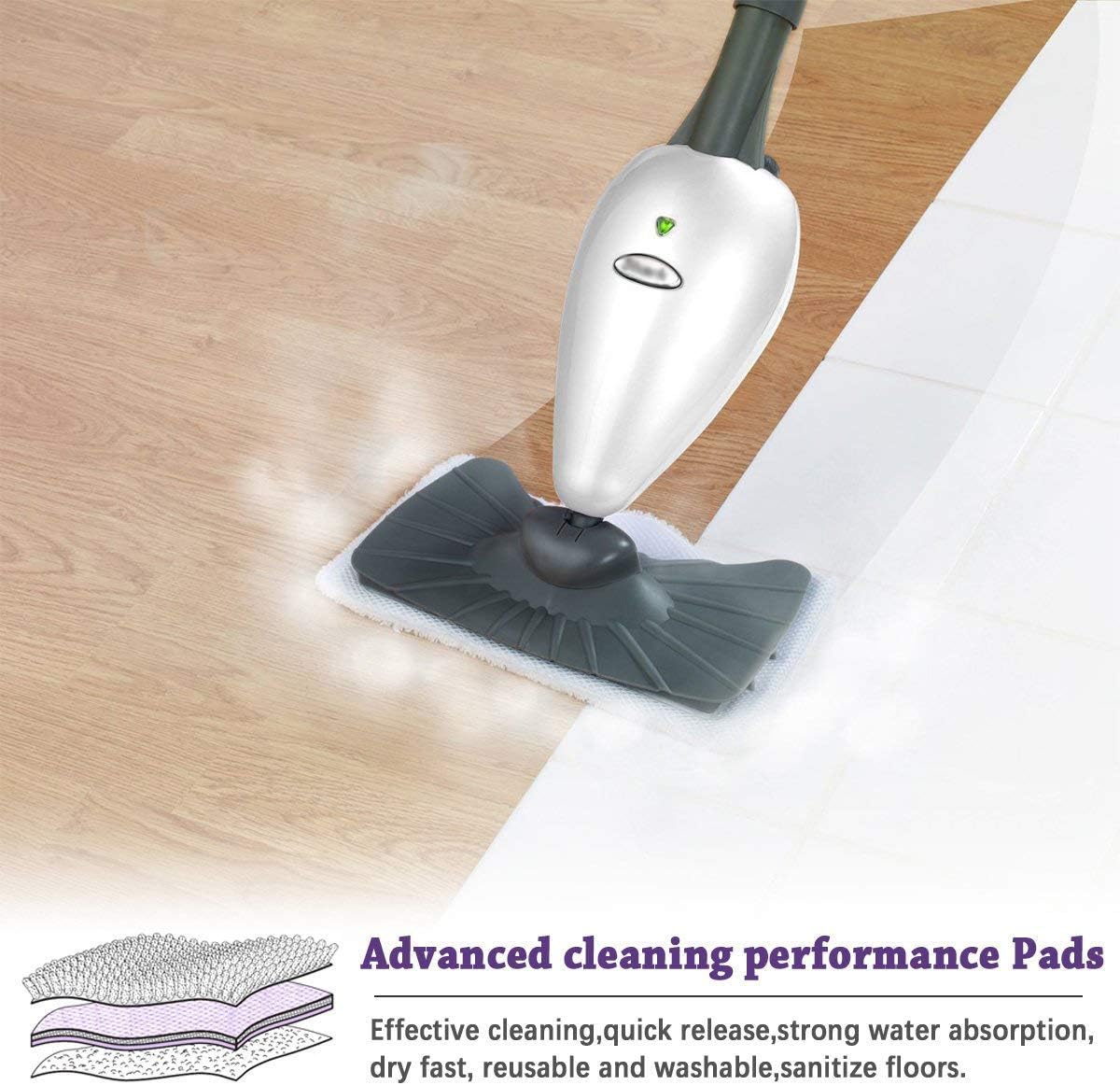 ConPus 4 Pack Mop Pads Compatible with Shark SK Series