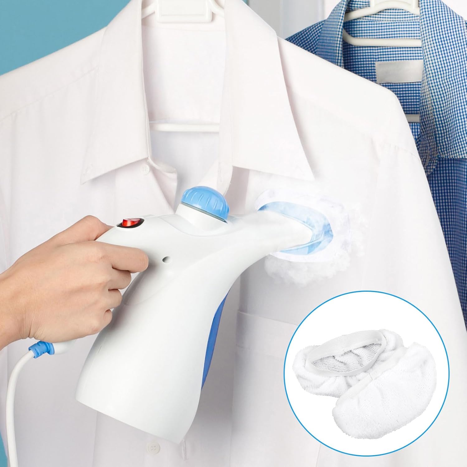 12 Pack Steam Mop Pads for Handheld Steam Cleaner