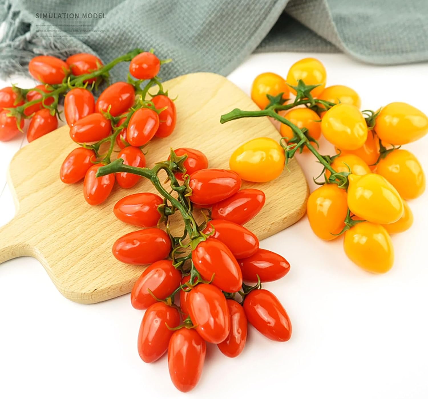 YIKANGHENG Red Cherry Tomato Artificial Fruit Set