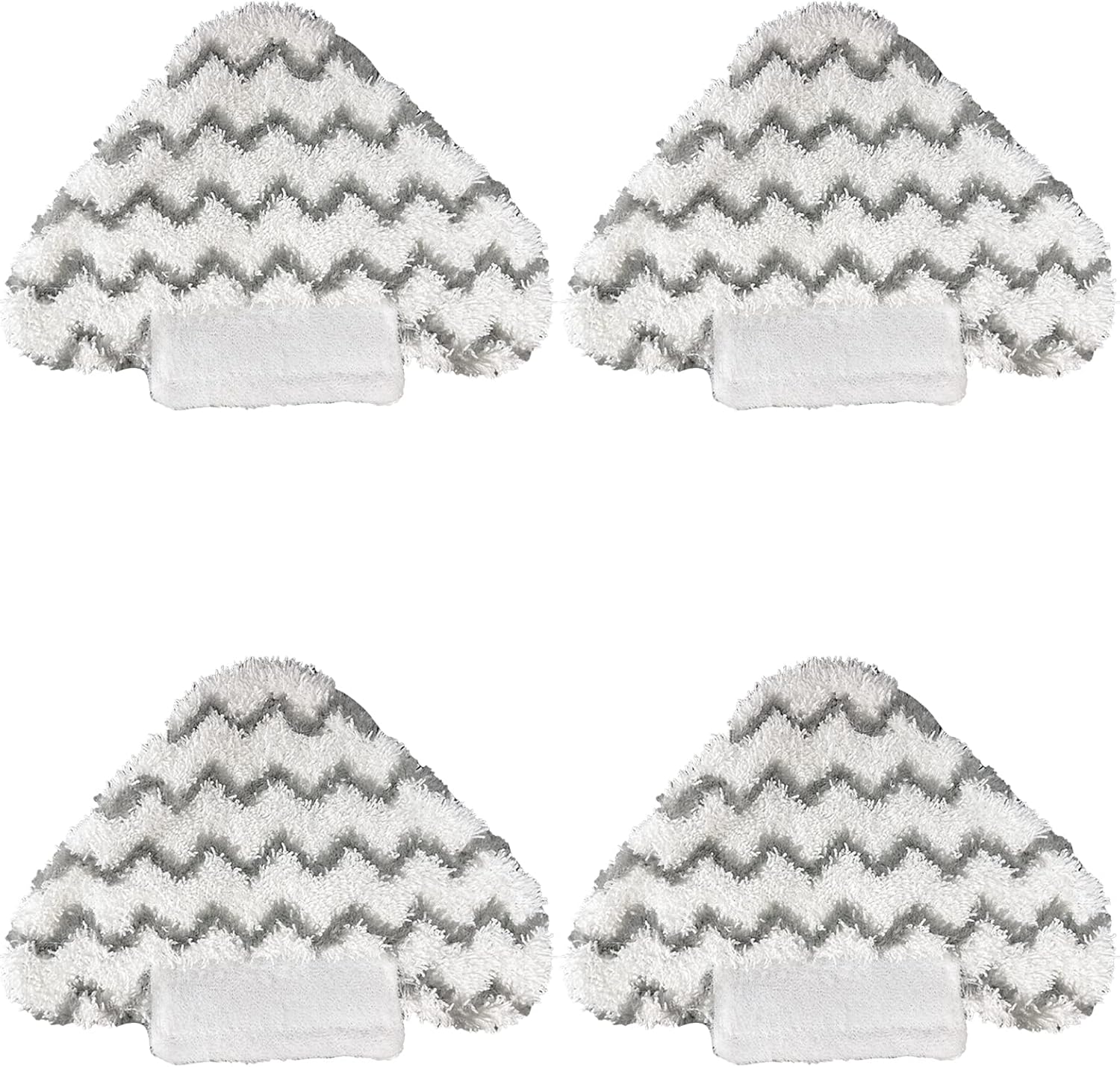 4 Pack Steaming Mop Replacement Pads for Shark Steam Mop Systems