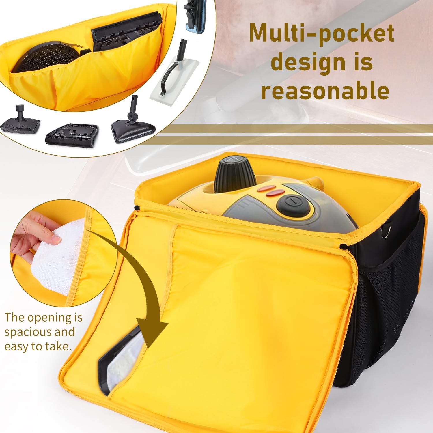Adjustable Storage Bag for Wagner C900134 Steamer