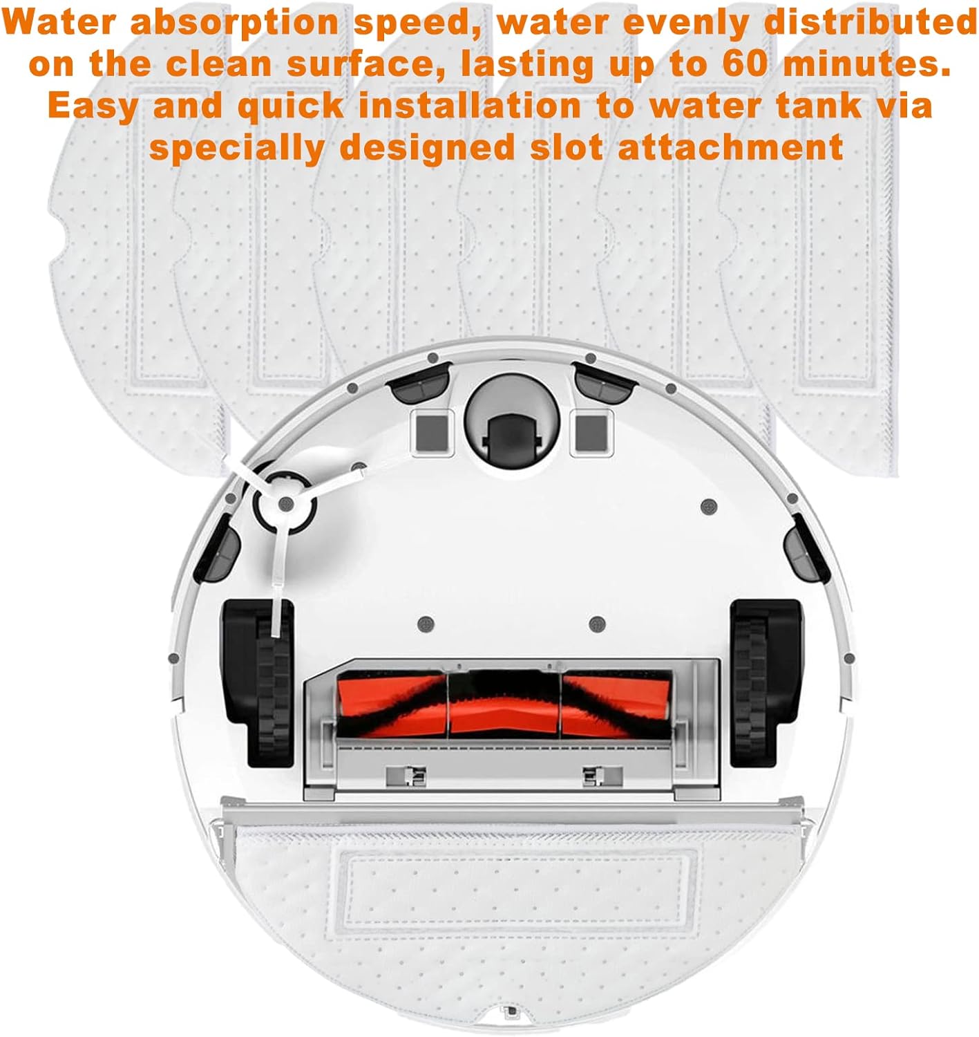 Disposable Mop Pads for Xiaomi Roborock S7 S7 T7s T7 Splus