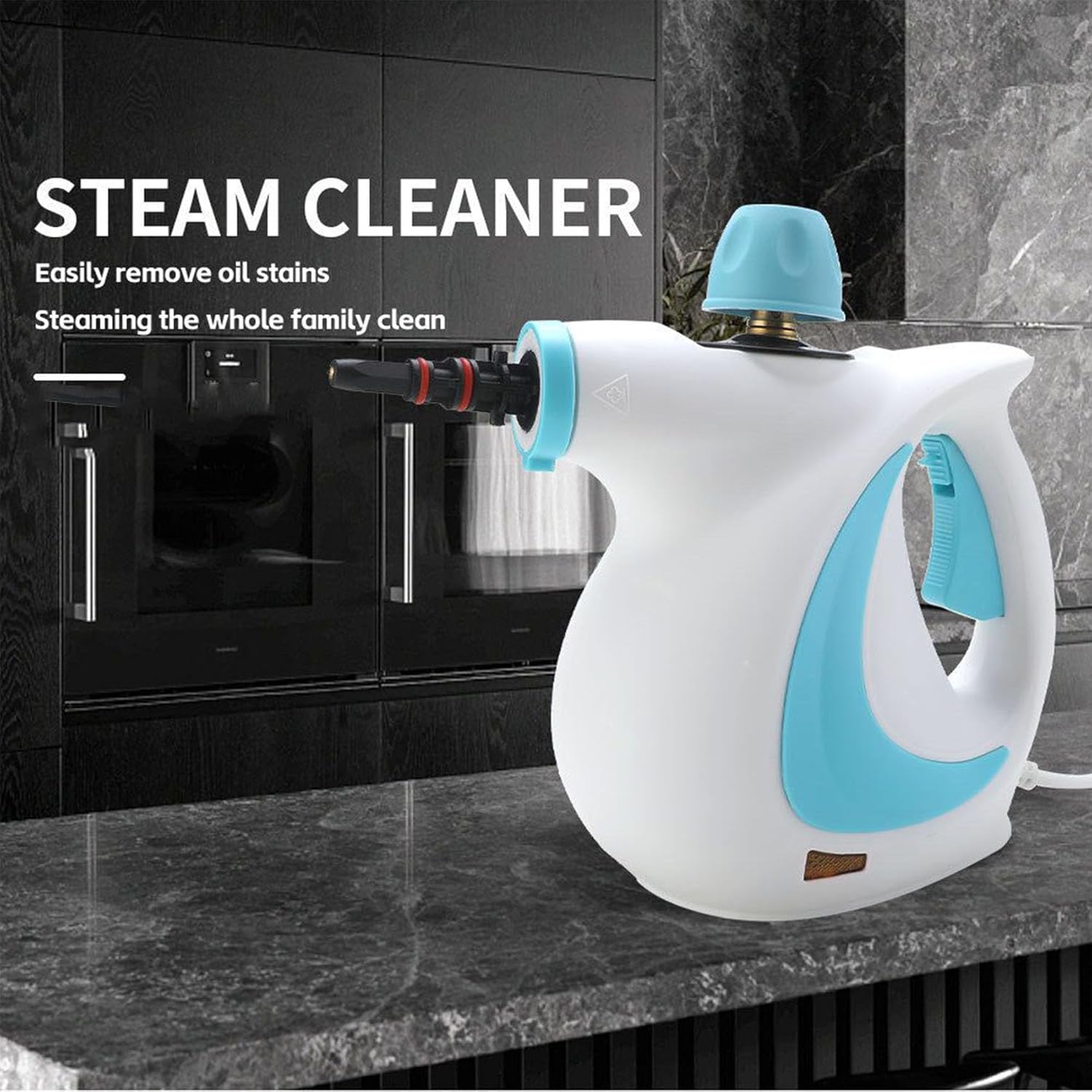 Laytic Steam Cleaner with 9pcs Accessories for Home and Car Cleaning