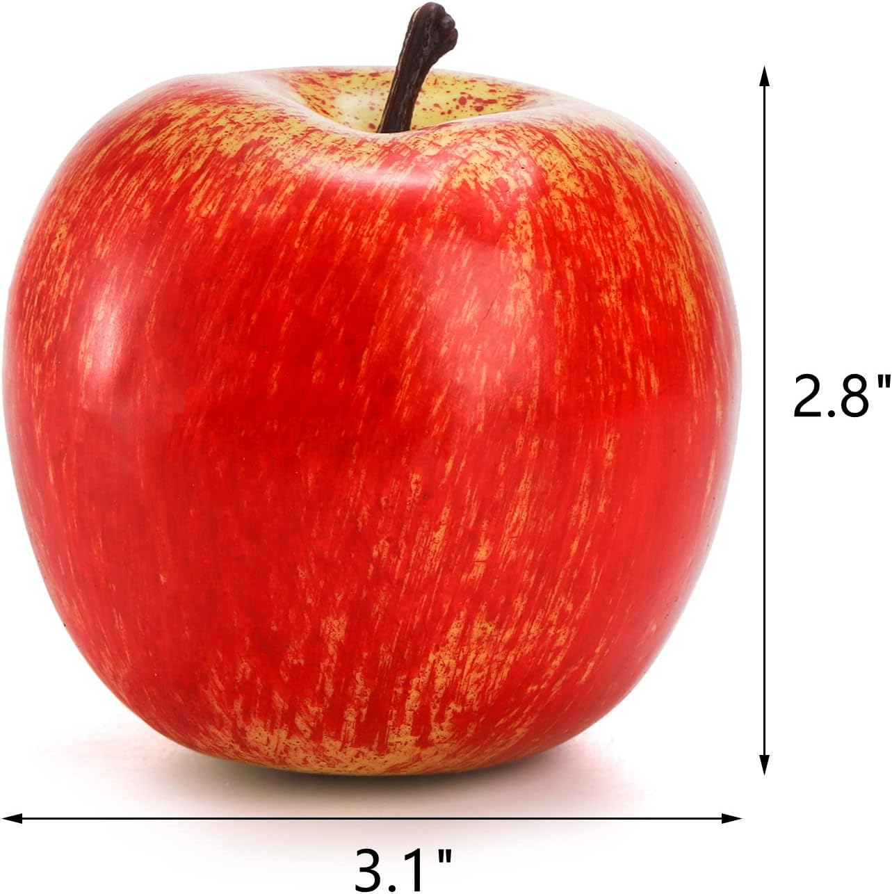 ZEAYEA 20 Pcs Artificial Apples for Home Decoration