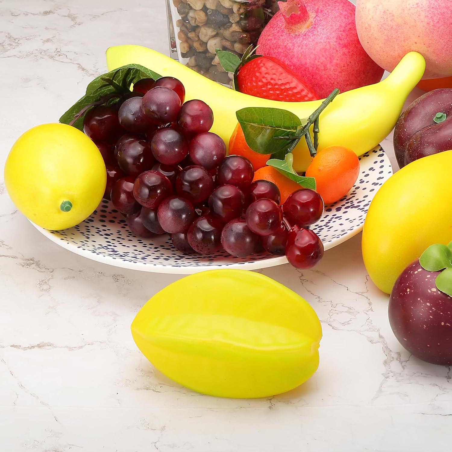 PATIKIL 2 Pcs Artificial Cherry Tomato for Home Decoration