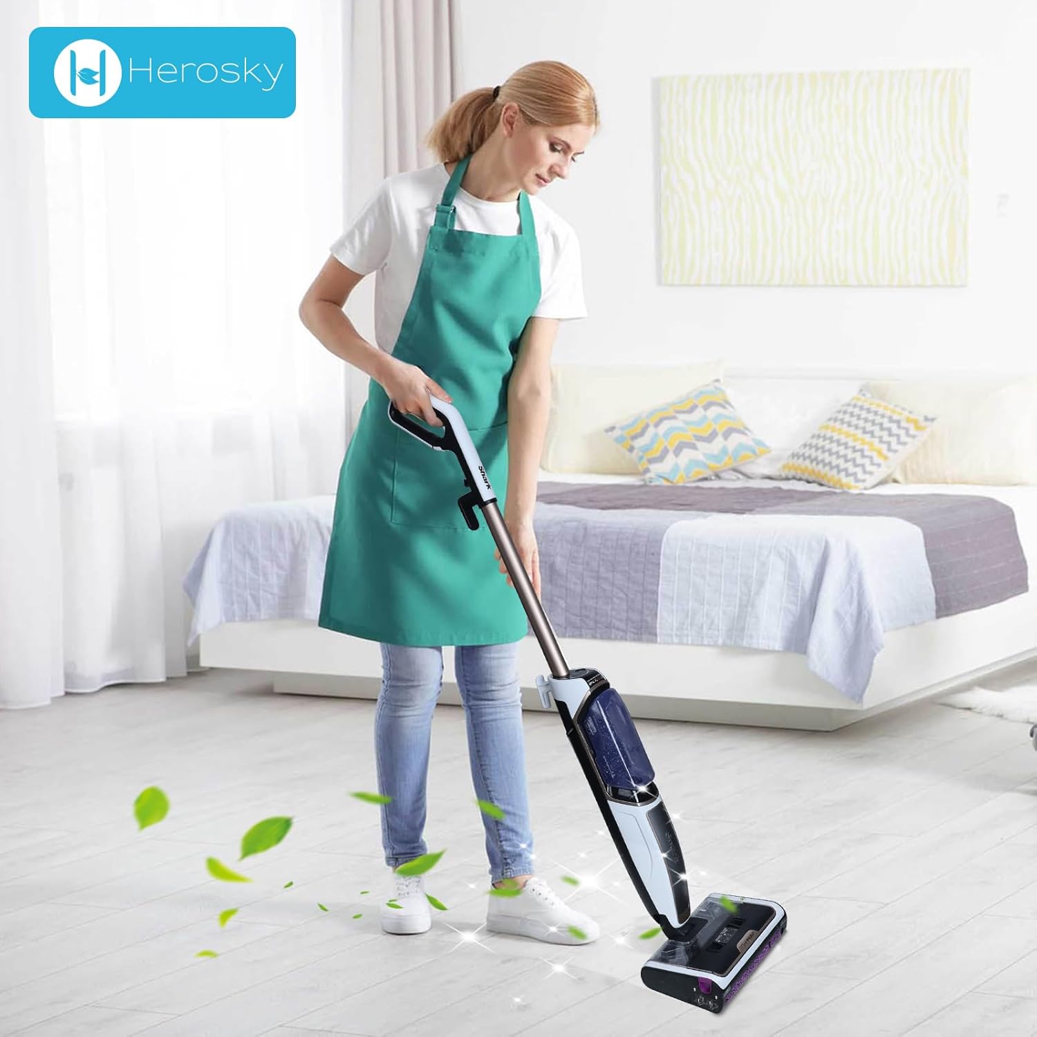 2PCS SD201 Roller Brush for Shark Steam Mop 3-in-1
