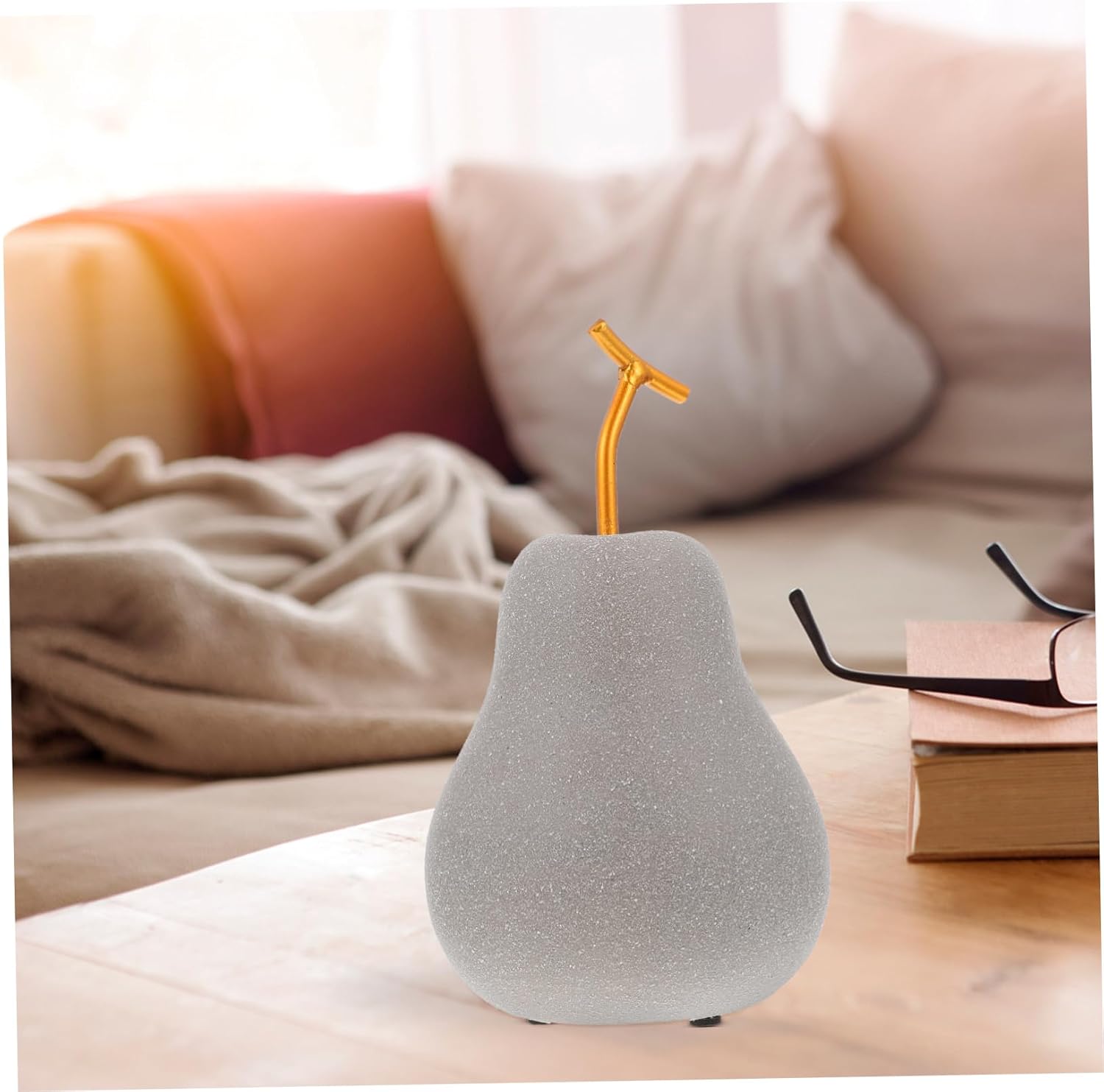 Adorable Ceramic Fruit Shape Ornament for Holiday Decor