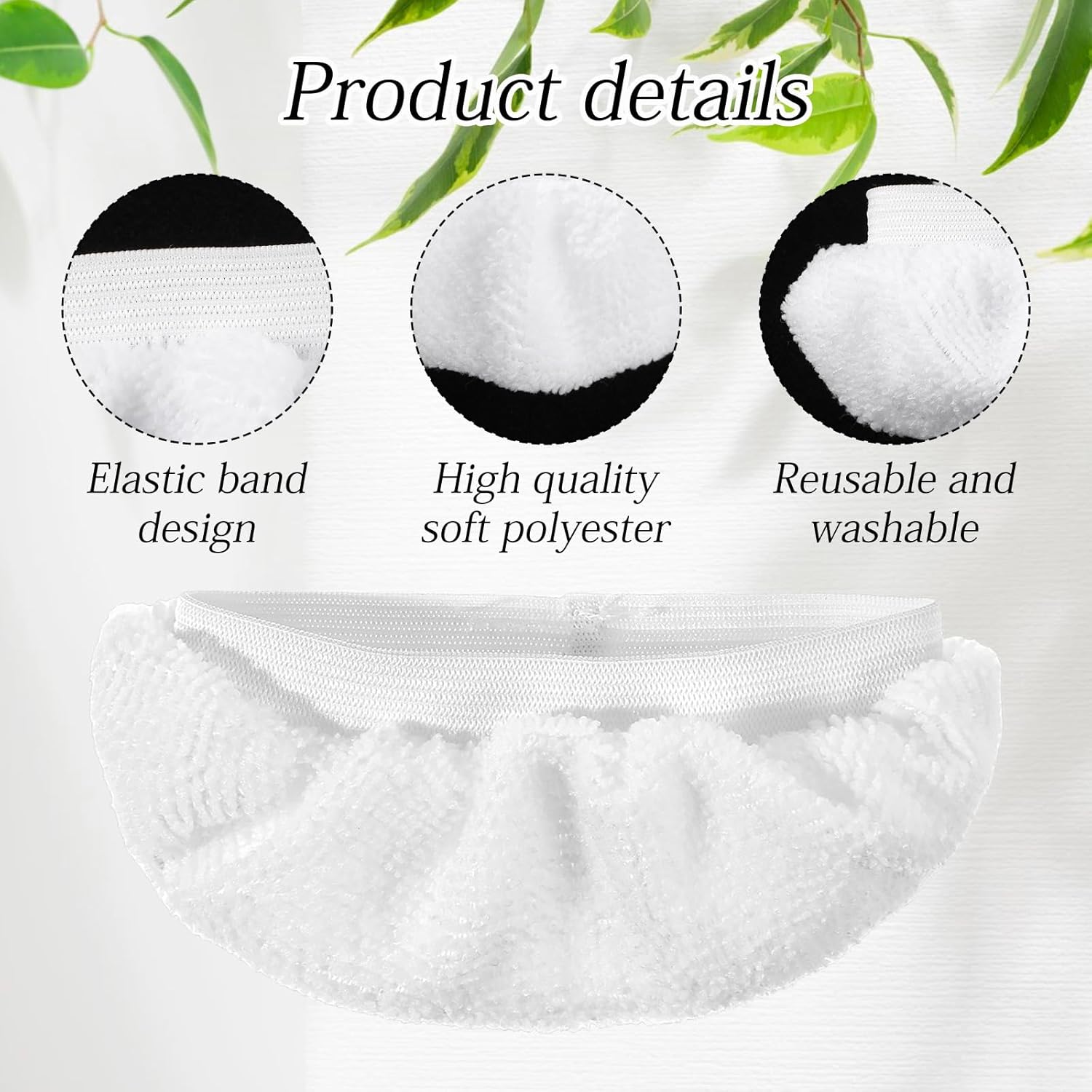 4 PCS Steam Cleaner Attachments - Reusable for Dupray Pursteam Comfortday