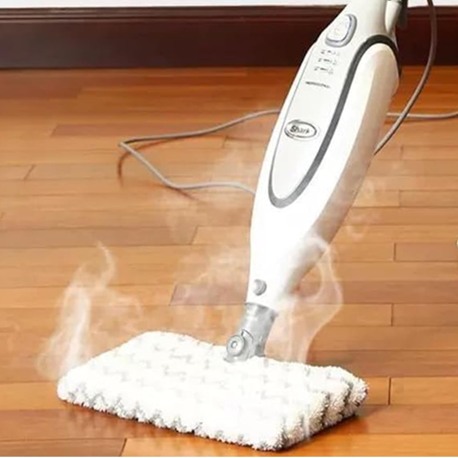 4 Pack Replacement Microfiber Cloth Heads for Shark Steam Mop S3500 Series