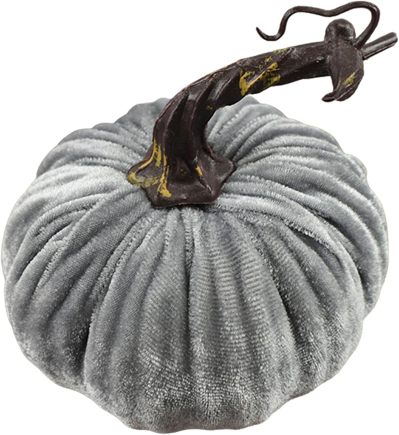Mini Fake Pumpkins - 10cm Artificial Velvet Decorations for Fall