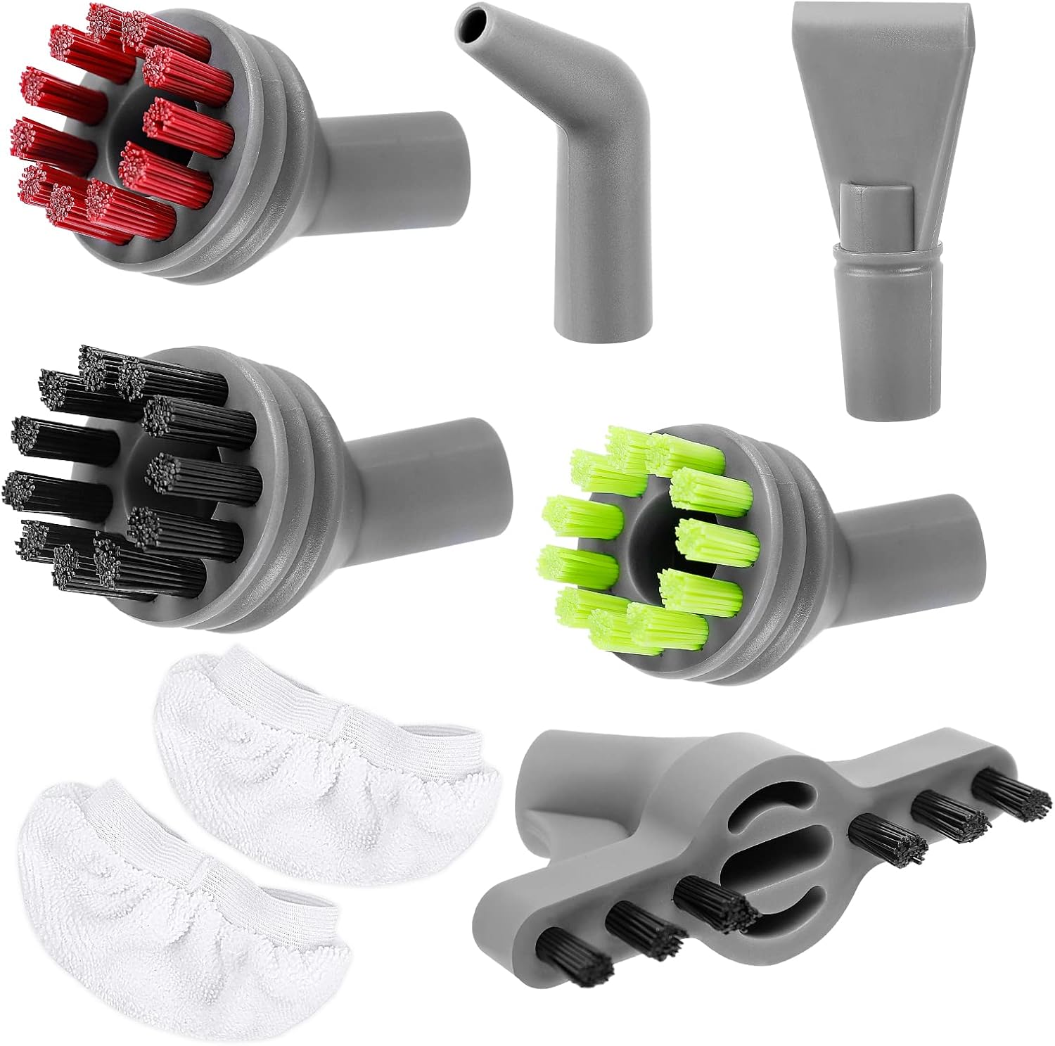 KEEPOW Steam Shot Attachments 8 Pack for Bissell SteamShot