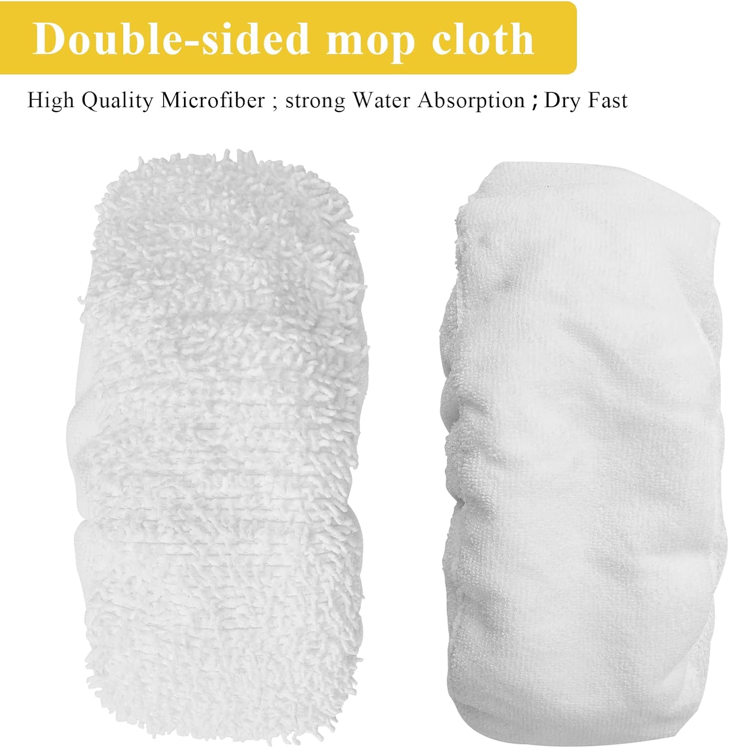 Ximoon Reusable Mop Pads 6 Pack for Oreck Steam Mop