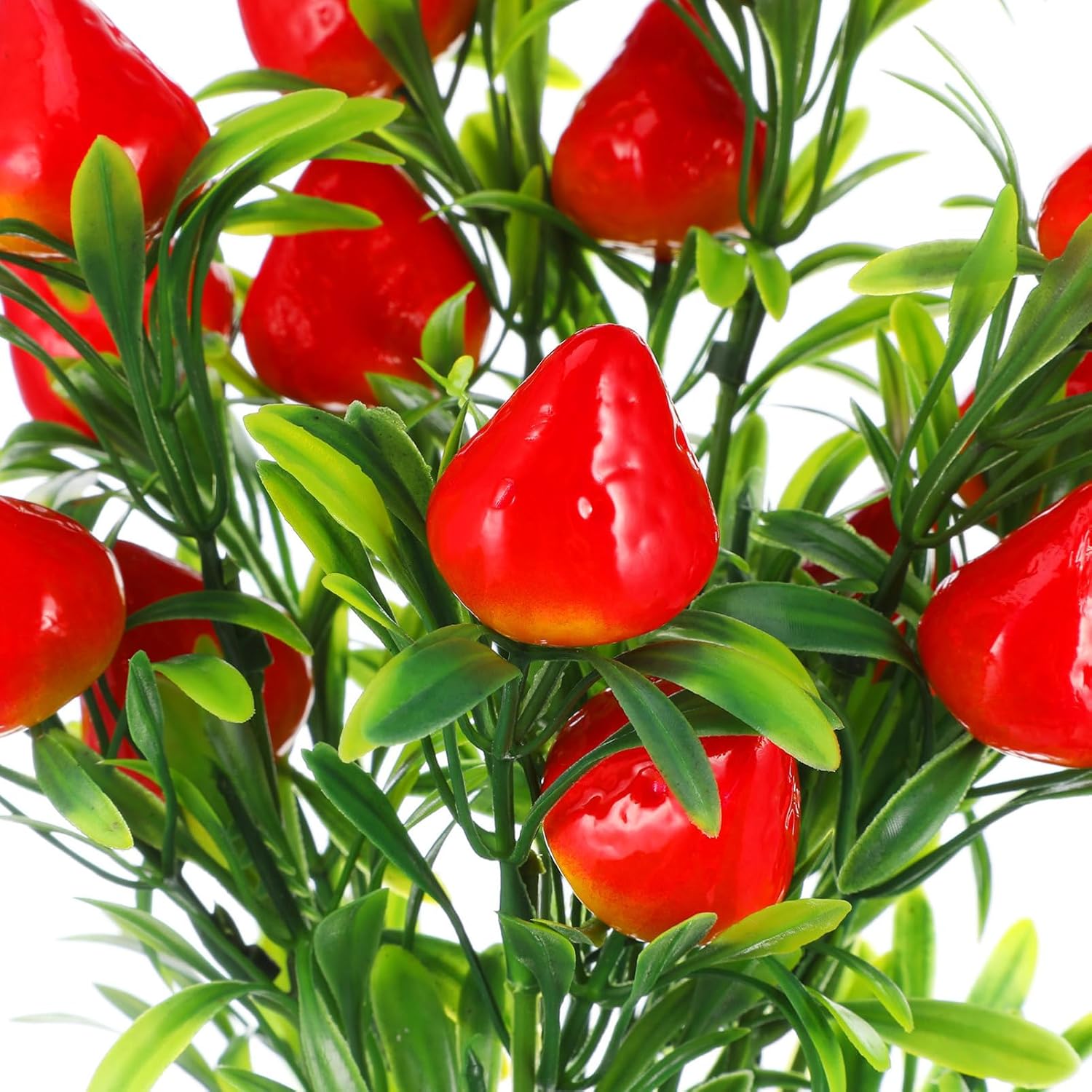 DOITOOL 6Pcs Artificial Strawberry Plants Decor