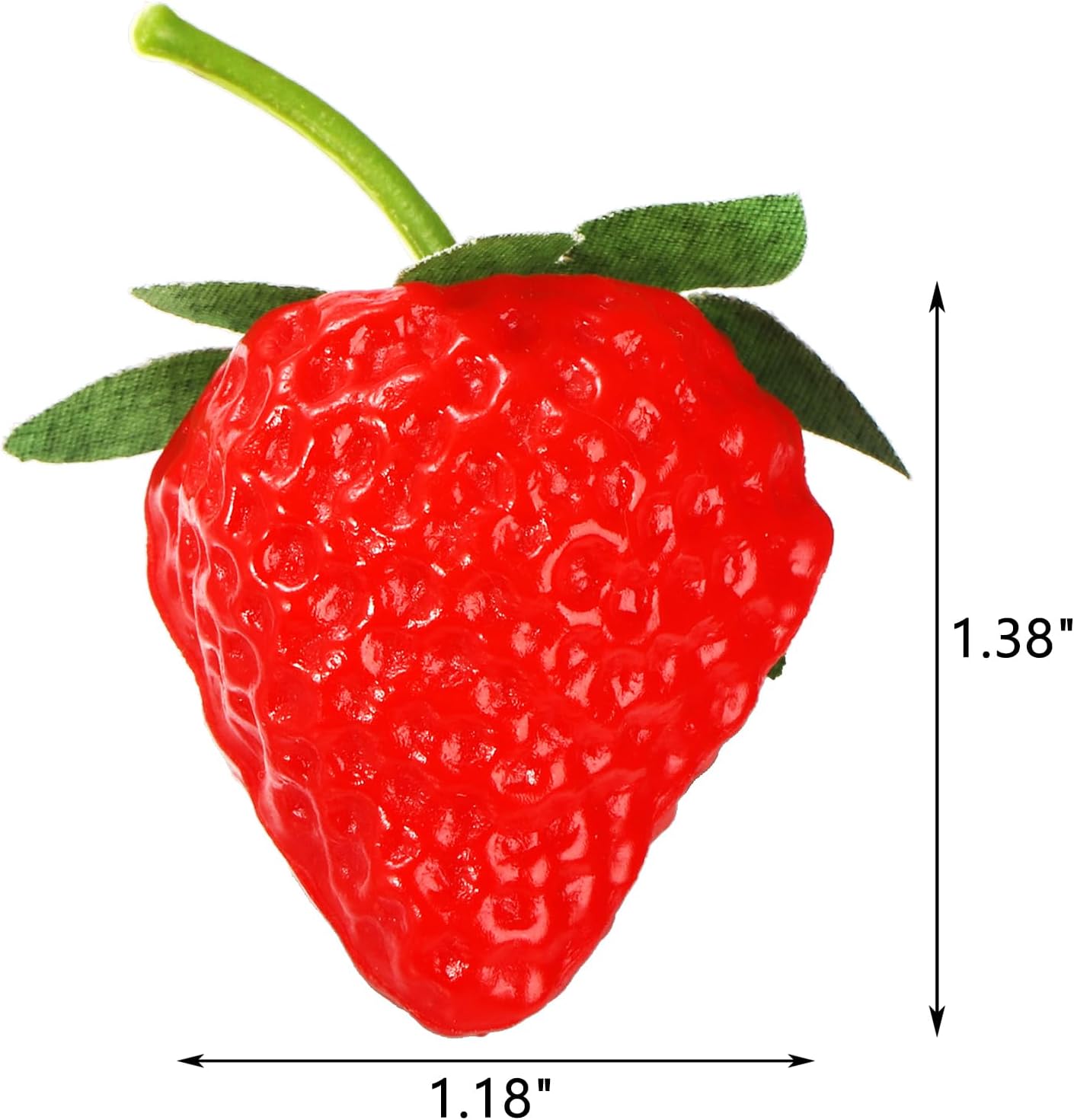 ZEAYEA 80 Piece Artificial Strawberries Decor