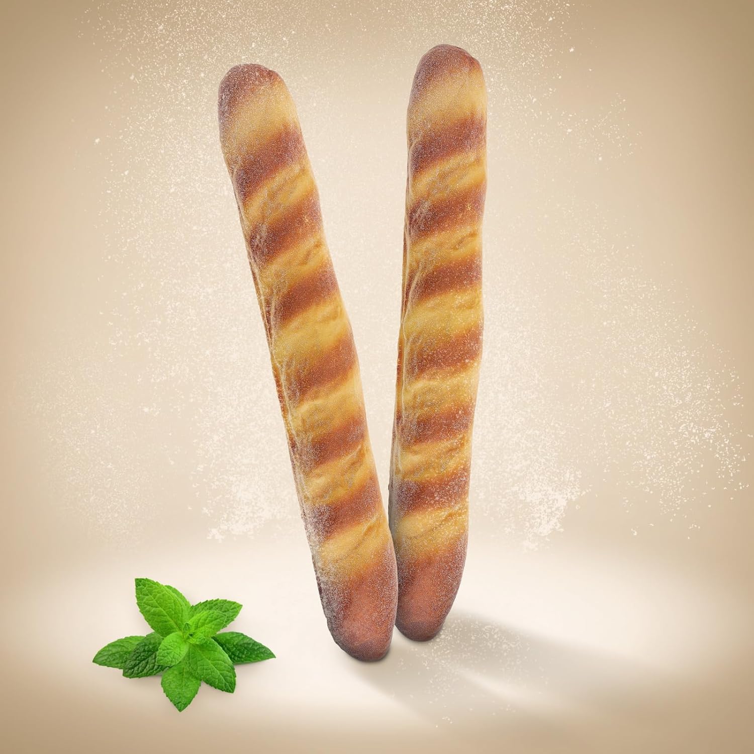 Gresorth 185 Inch Artificial Bread Prop - 2pcs