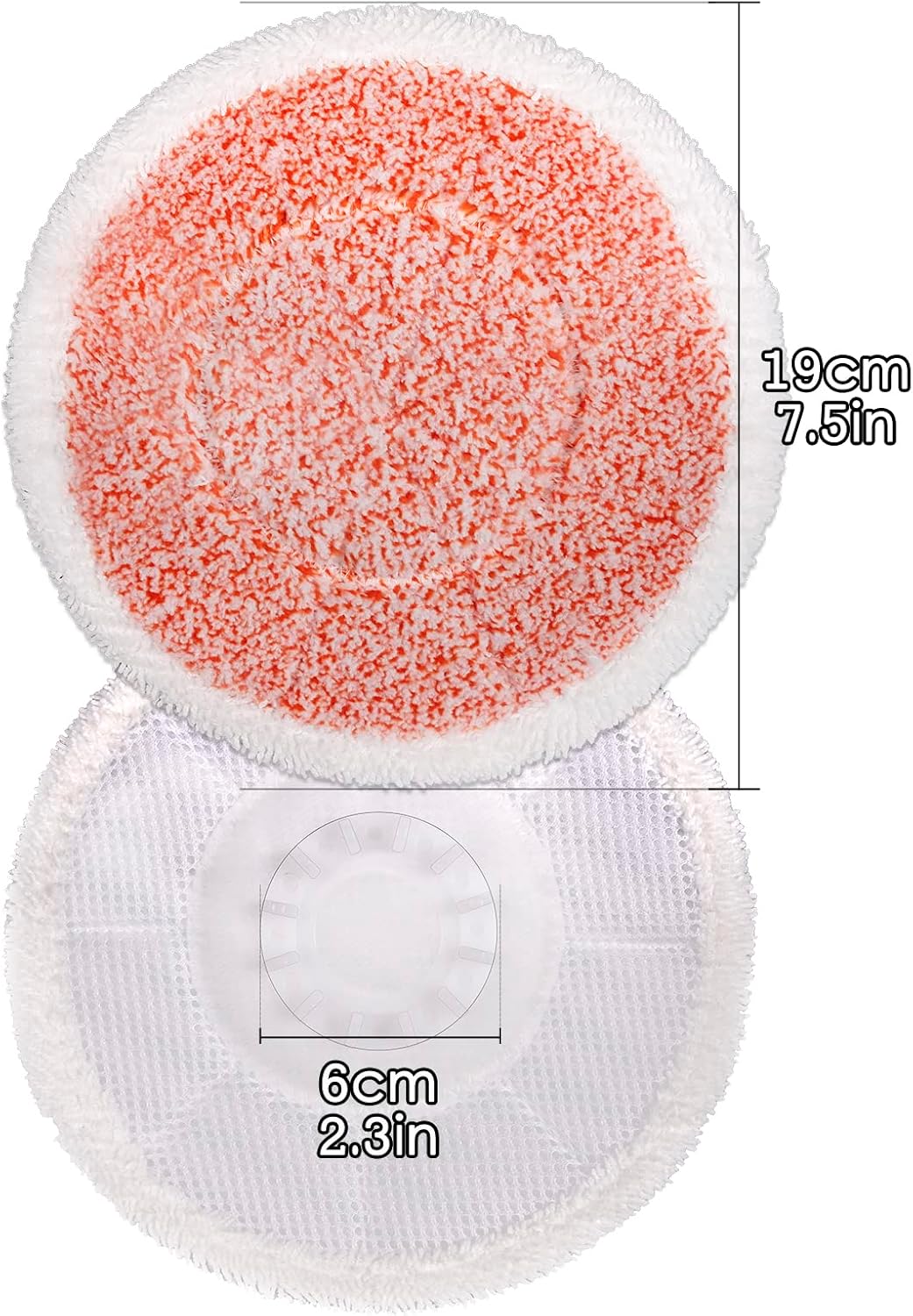 4 Pack S7001 S7000AMZ Mop Pads for Shark Steam Mop